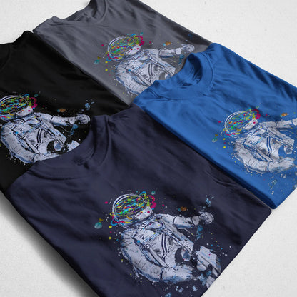 COOLMIND CP0289 Space Print Cotton Tee
