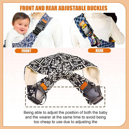 Baby Sling Carrier Toddler Carrier New Baby Sling Portable and Lightweight Sling Non-Slip Hip Seat Carrying 10-30lbs