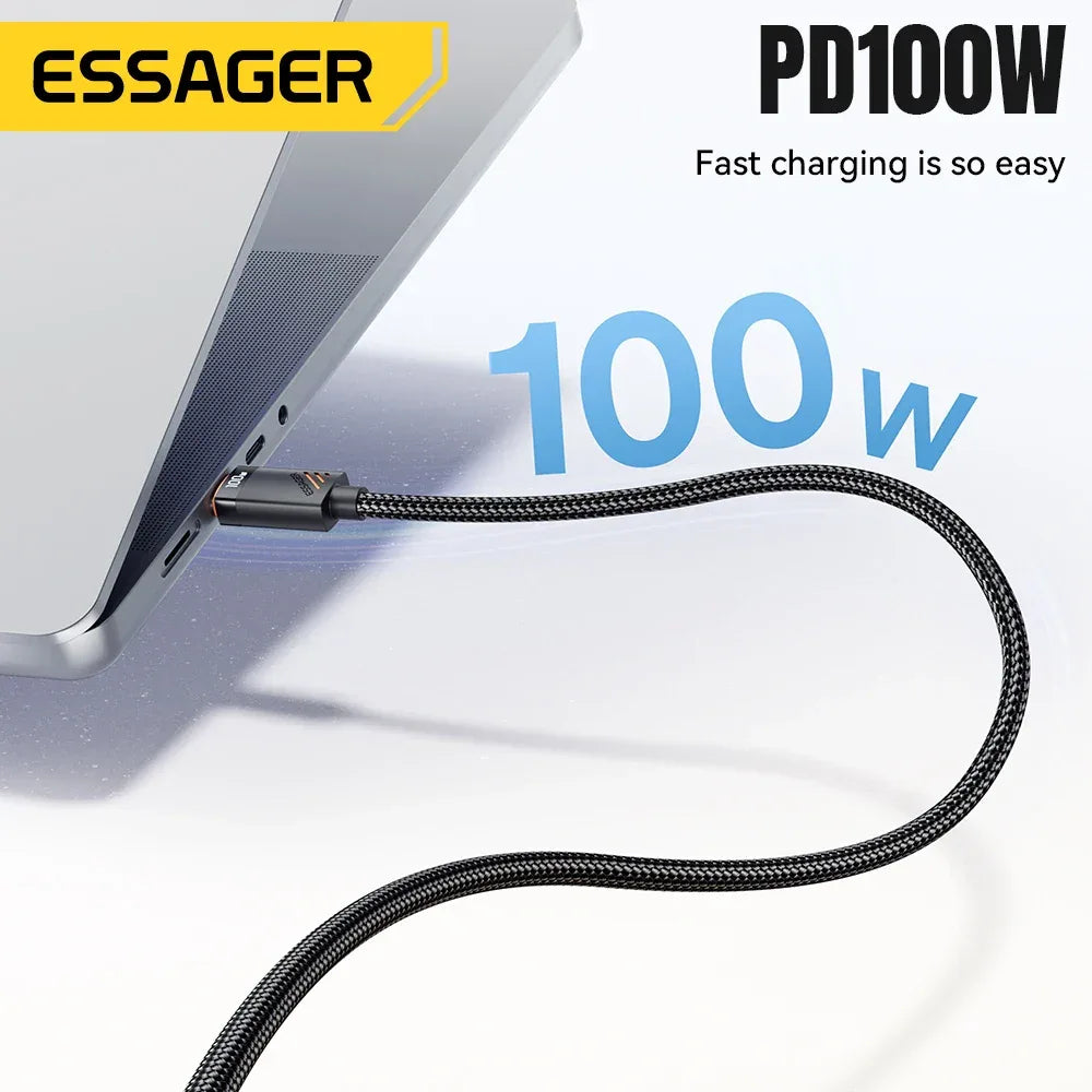 Essager 2 in 1 USB Type C to Type C Cable - ShopHub