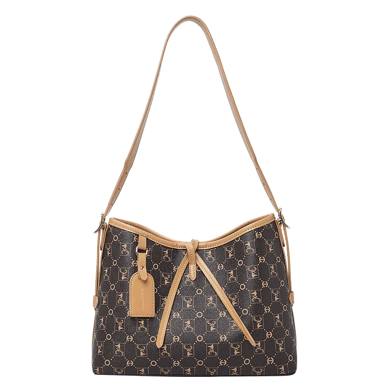 FOXER Women Tote Shoulder Bag Fashion Signature Lady Handbag Purse Chrismas Gift