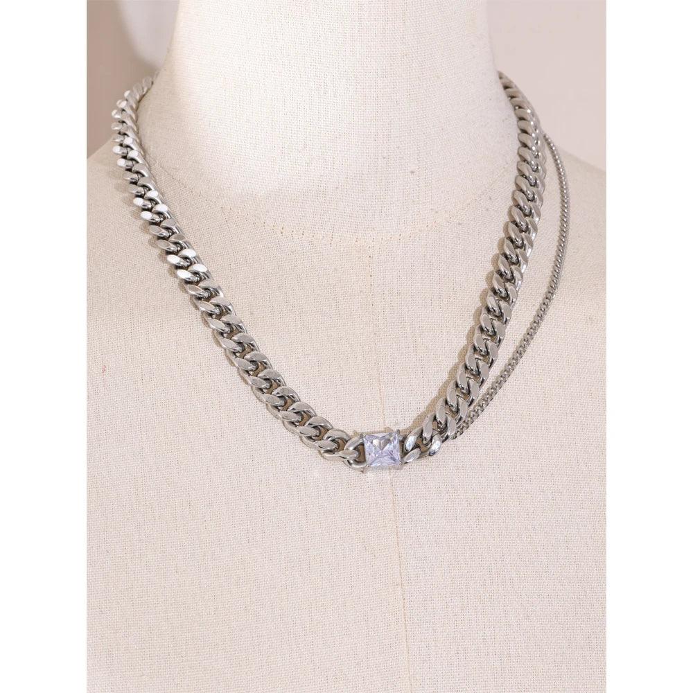Statement Cuban Chain Necklace - ShopHub