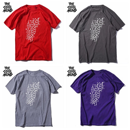 COOLMIND DNA Graphic Cotton T-Shirt | Men's Relaxed Style
