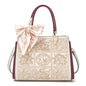 FOXER Split Leather Large Tote Handbag