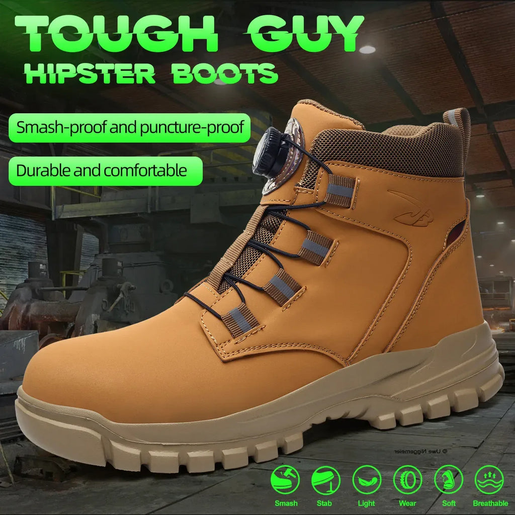 Men's Waterproof Safety Boots - ShopHub