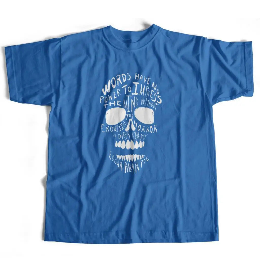 COOLMIND CP0277 Skull Graphic Cotton Tee