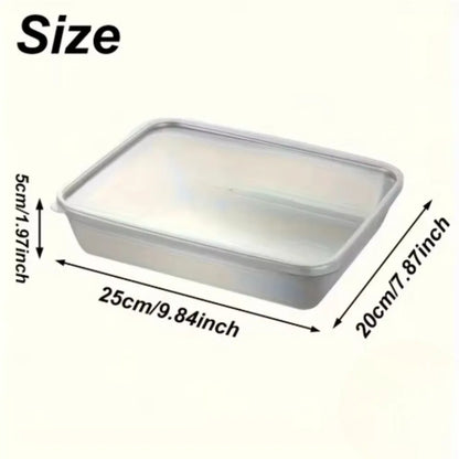 11-Piece Stainless Steel Food Containers with Lids