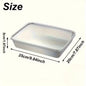 11-Piece Stainless Steel Food Containers with Lids