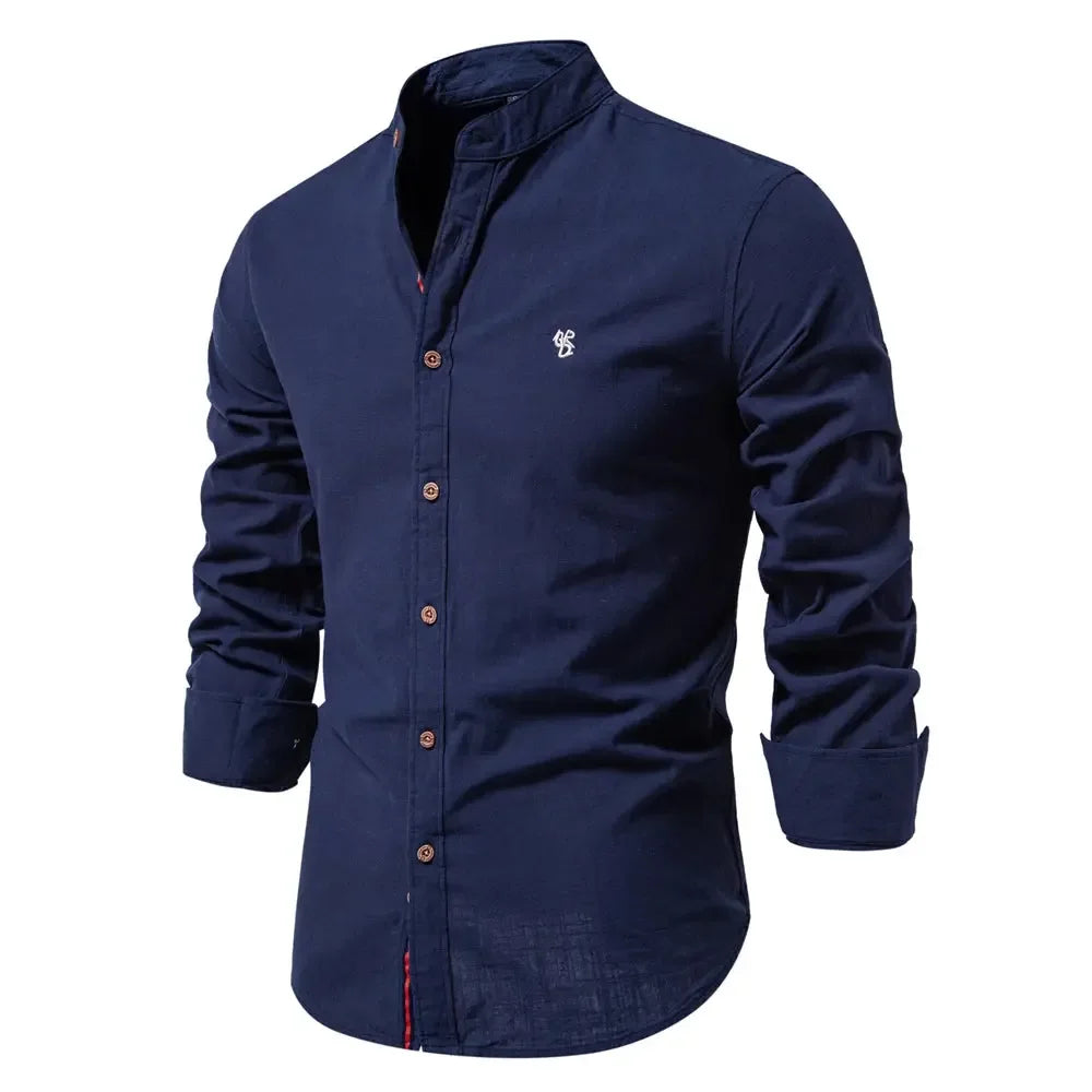AIOPESON 100% Cotton Shirts - ShopHub
