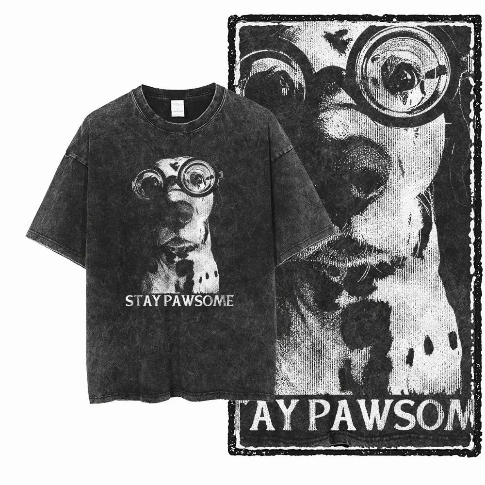 G25 Exclusive Cool Vintage Cotton Men's COOLMIND Graphic T-shirt | Acid Washed Streetwear Big Size O-neck Men's Tee Tshirt