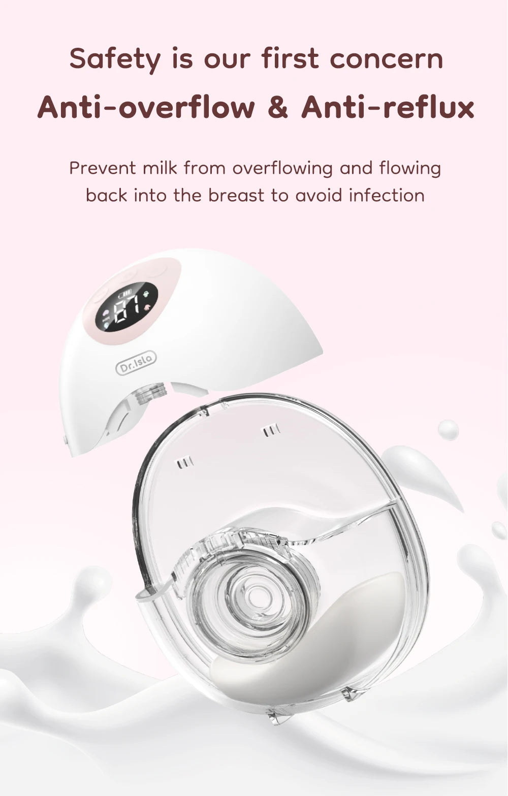 Dr.Isla Wearable Electric Breast Pump EB50