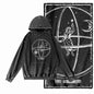 COOLMIND G14 Acid-Washed Black Printed Hoodie