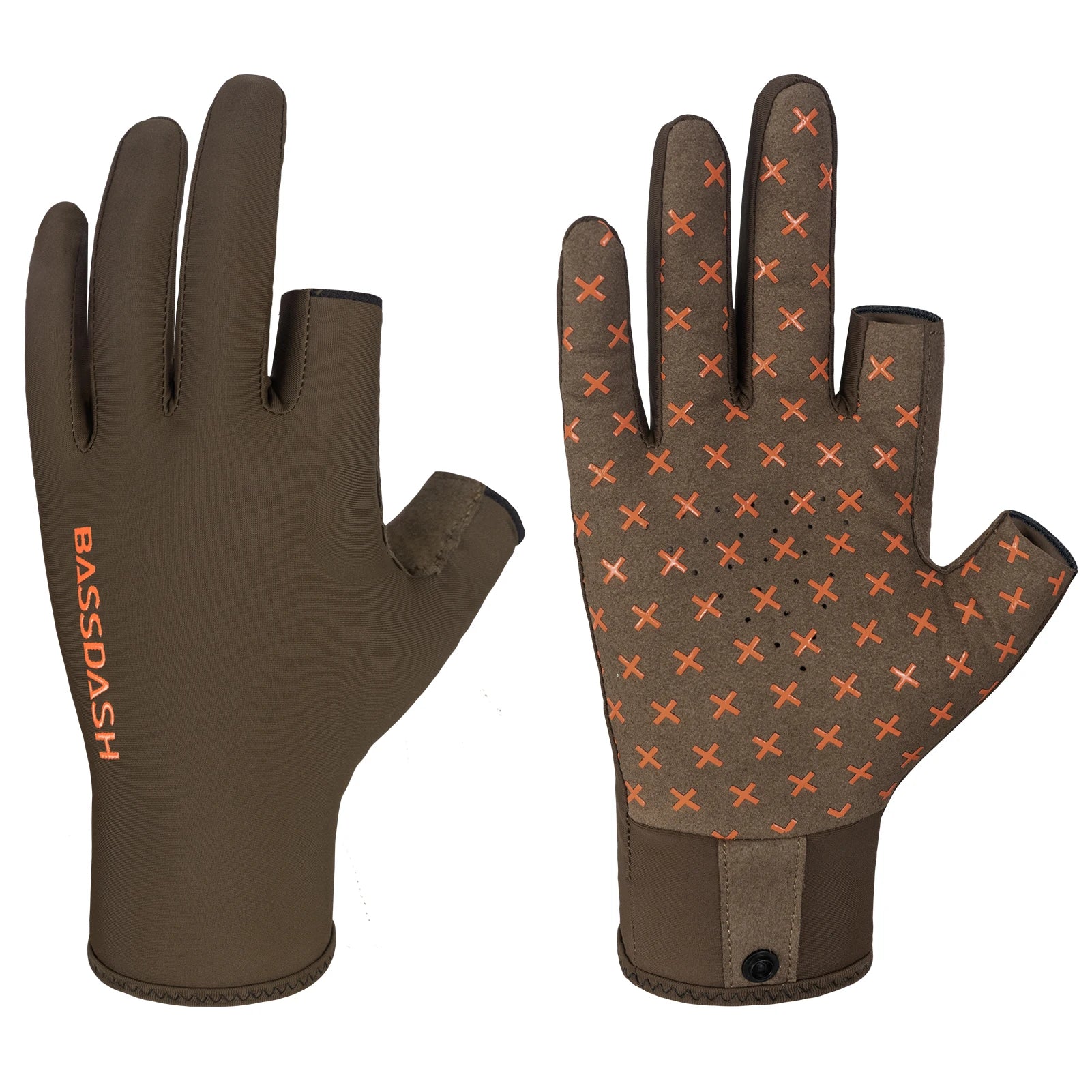 BASSDASH Unisex Fingerless Camo Hunting Gloves ShopHub