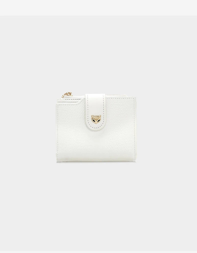 FOXER Women's Soft PU Leather Coin Wallet