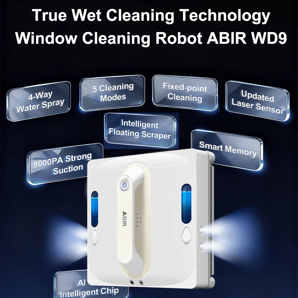 ABIR WD9-4-Way Robot Window Cleaner