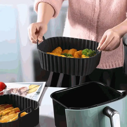 Silicone Air Fryer Square Molds