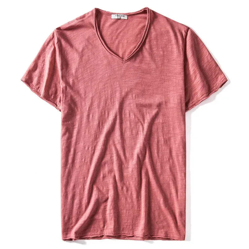 AIOPESON Summer V-Neck T-Shirts - ShopHub