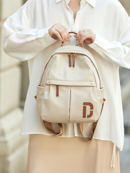 ZOOLER Oxford & Leather Backpack