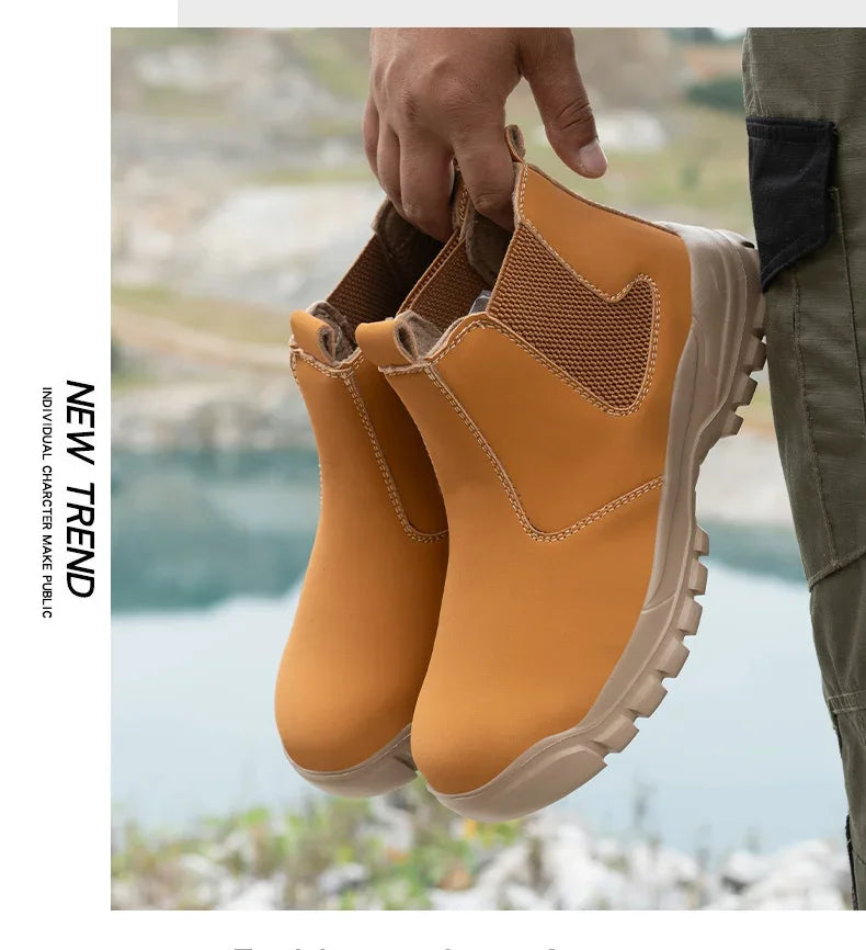 Kankeirr Men's Indestructible Work Boots - ShopHub