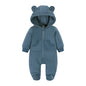 Kids Tales Little Bear Cotton-Blend Zip Baby Romper