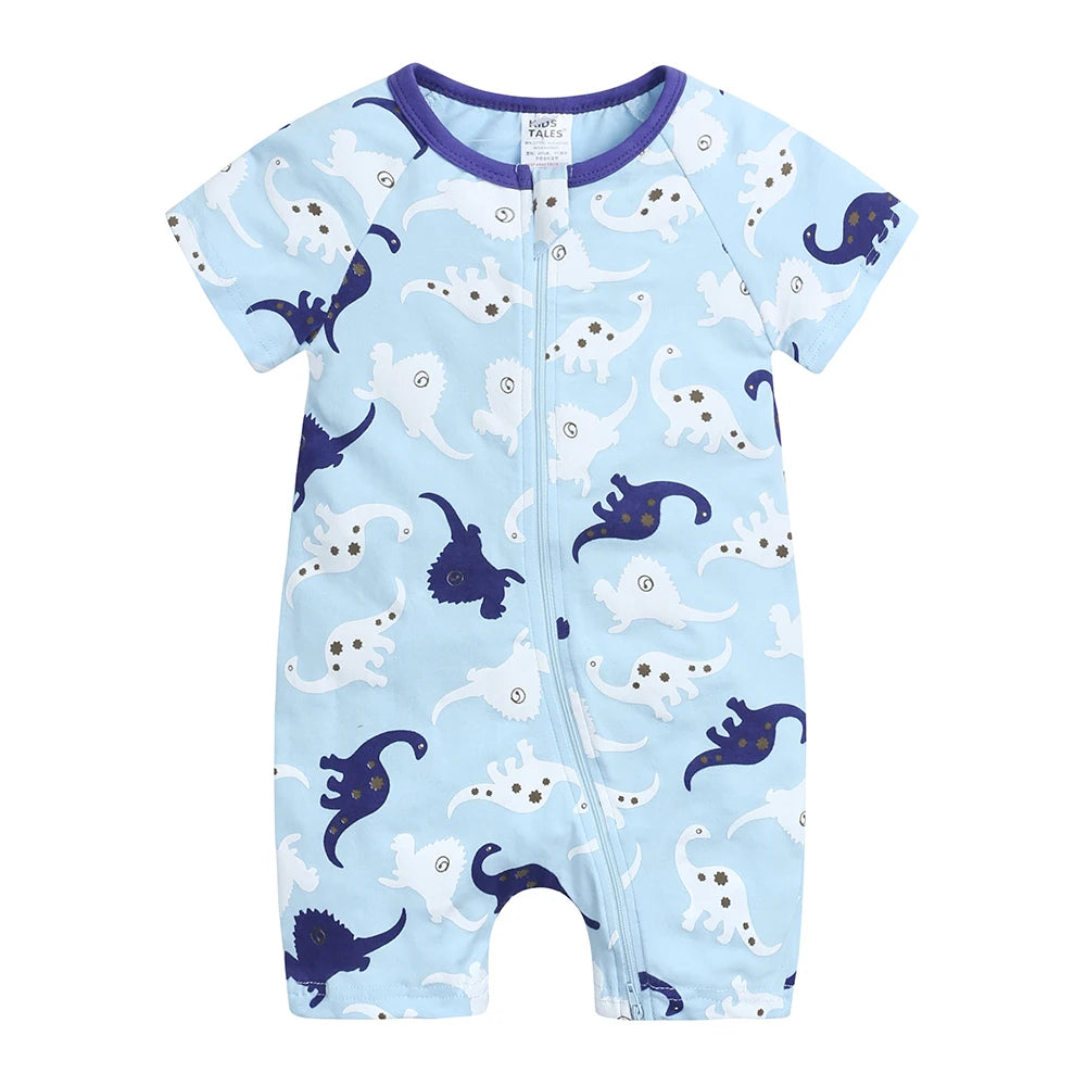 Kids Tales Sunshine Stories Cotton-Blend Printed Romper