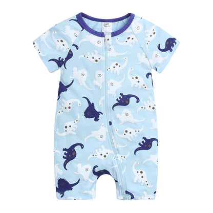 Kids Tales Sunshine Stories Cotton-Blend Printed Romper