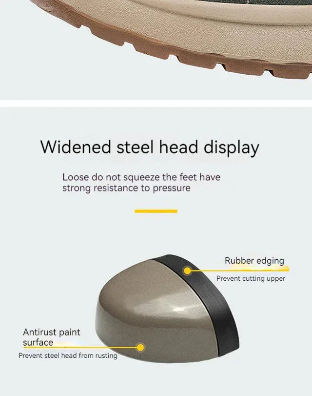 Kankeirr Men's Safety Shoes - ShopHub