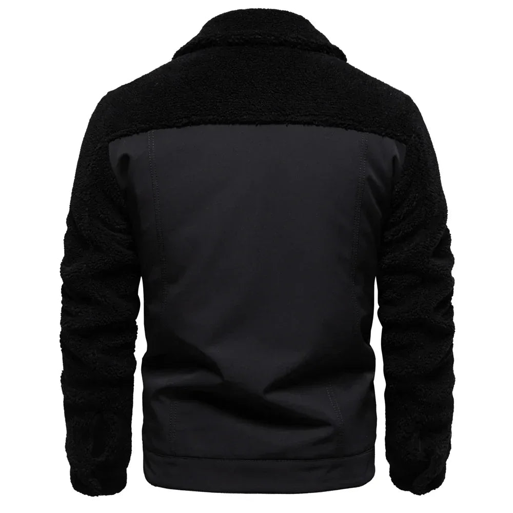 AIOPESON Men's Thick Sherpa Fleece Jackets - ShopHub