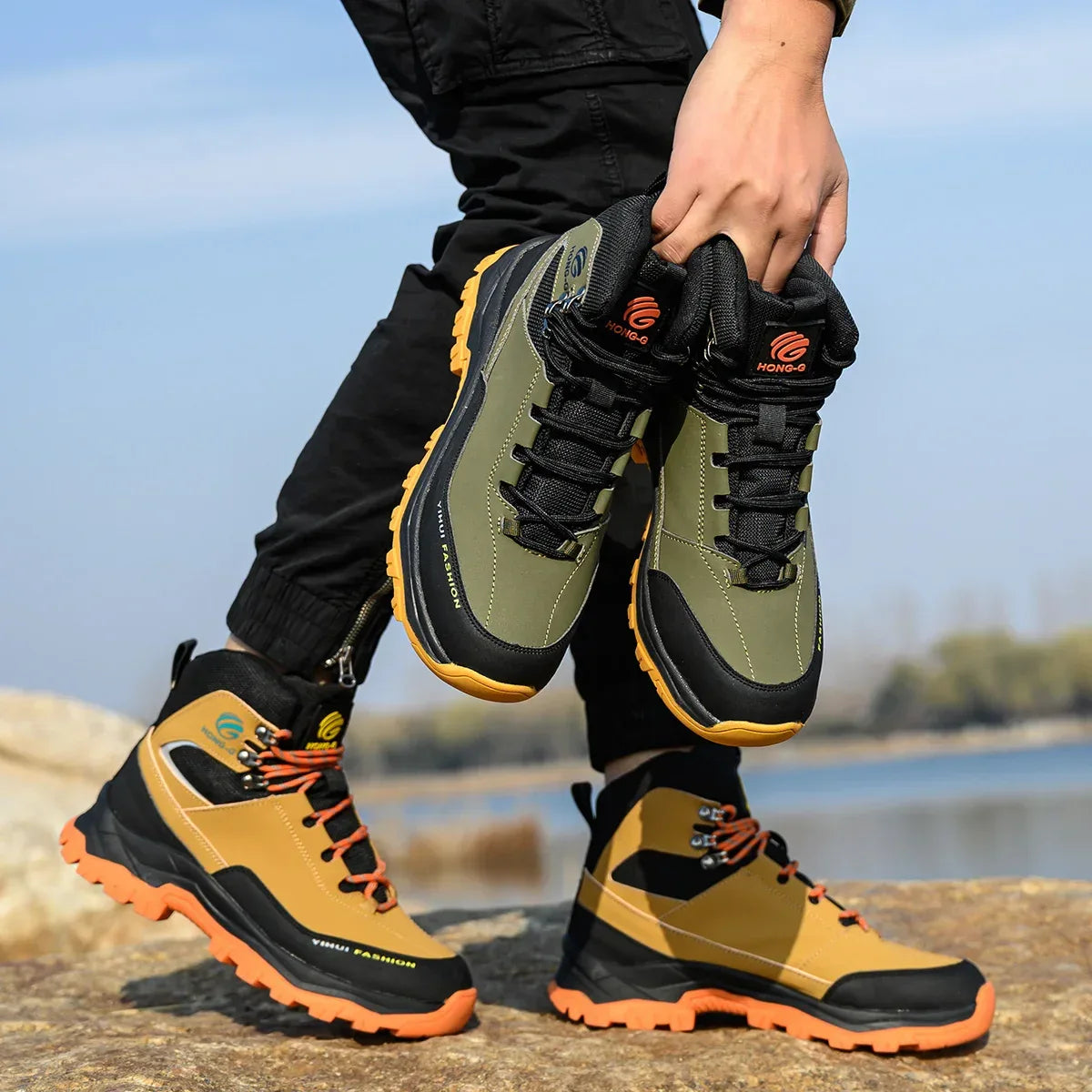Unisex Indestructible Work Boots - ShopHub