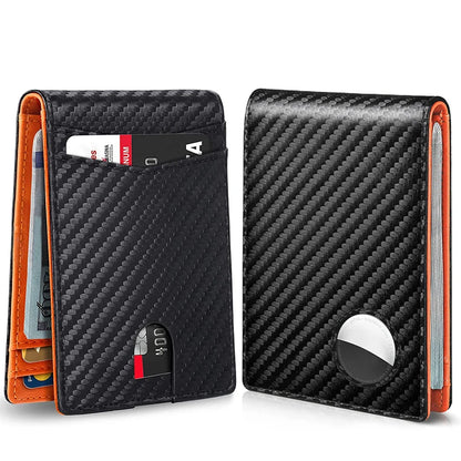 DIENQI Slim Carbon Fibre RFID Wallet