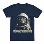 COOLMIND U0012 Astronaut Cat Graphic Cotton Tee