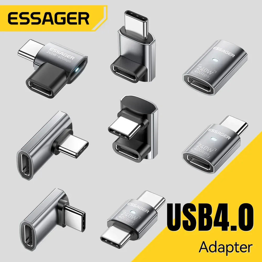 Essager USB4.0 40Gbps OTG Adapter - ShopHub