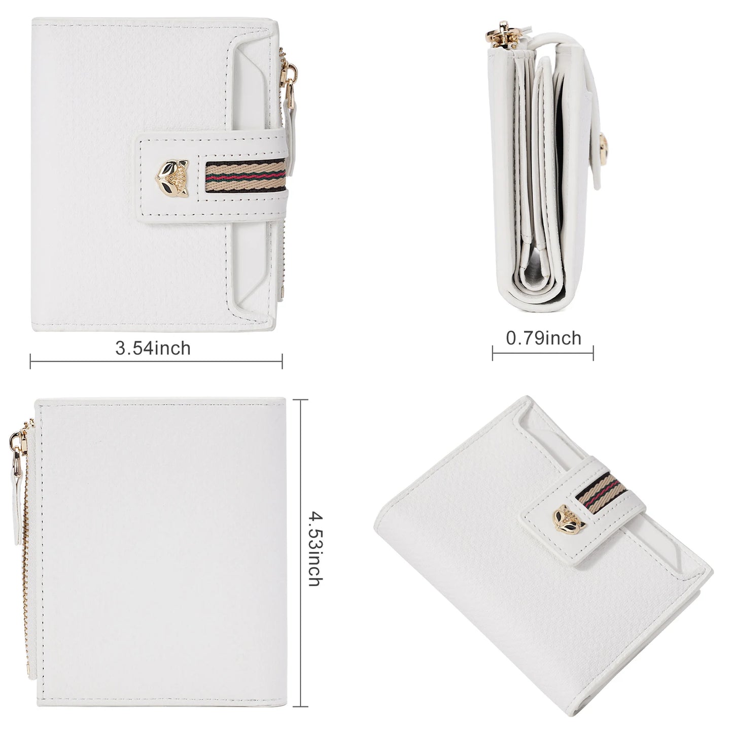 FOXER Synthetic Leather Short Wallet for Women