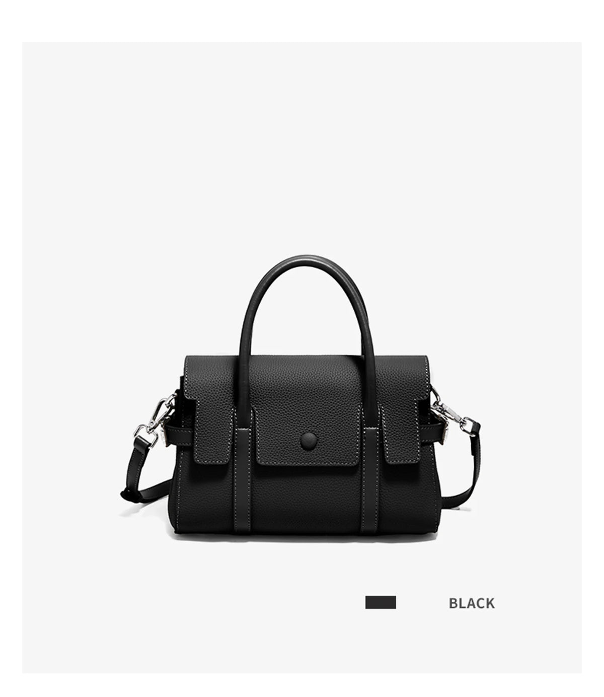 FOXER Retro Luxury Top-handle Bag for Women Genuine Leather Laies Shoulder Bag Female Crossbody Handbag Work Purse 2026 New