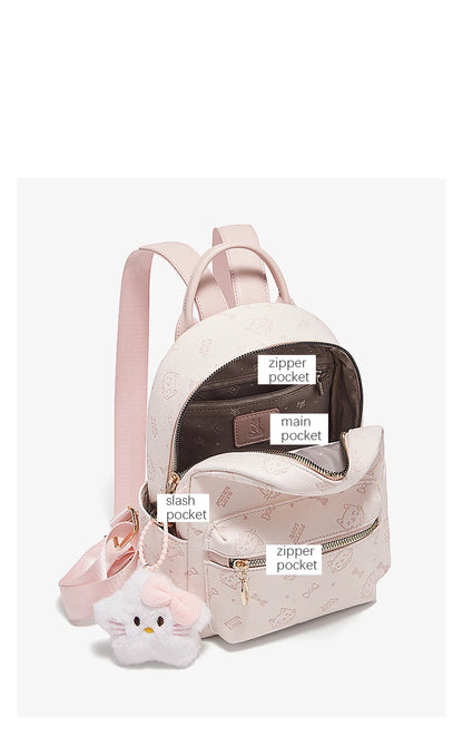 FOXER Brand PVC Leather Backpack Cute Embossing 2026 New Design Large Capacity School Bag Women's Fashion Travel Bags