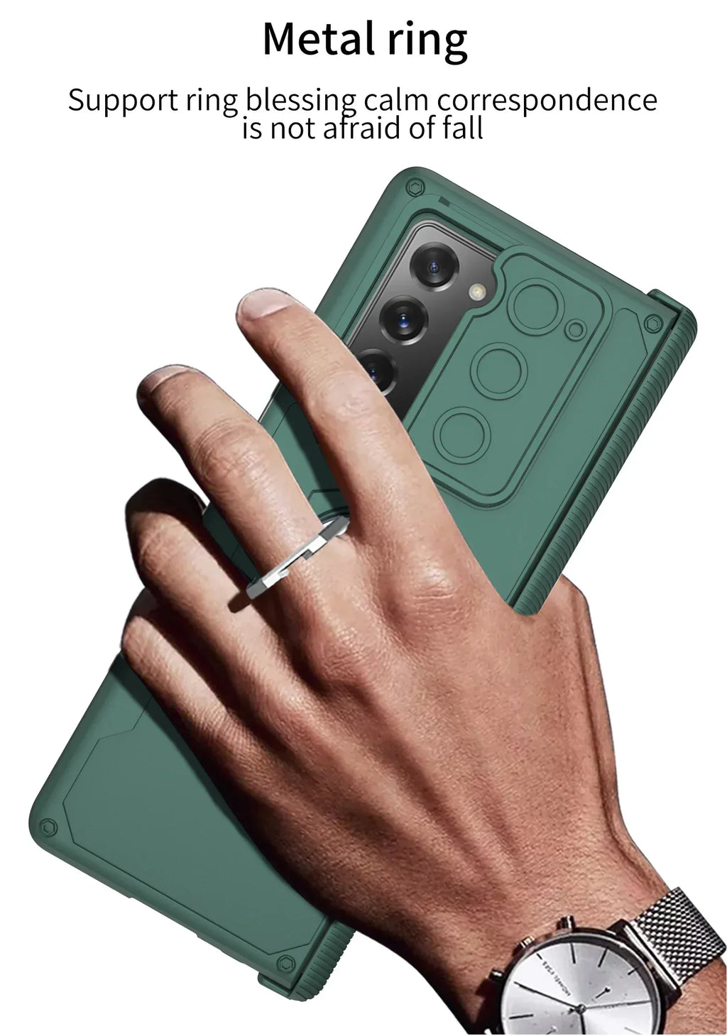 GKK Magnetic Hinge Armor Plastic Case for Galaxy Z Fold 2 - ShopHub