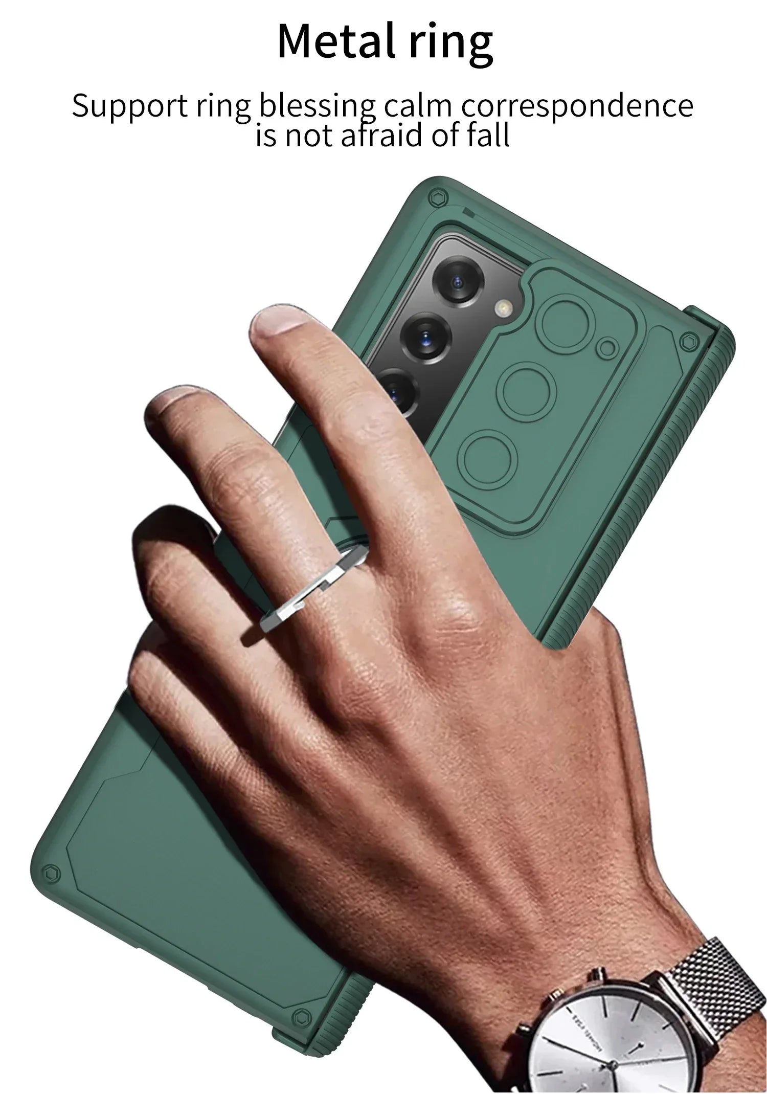 GKK Magnetic Hinge Armor Plastic Case for Galaxy Z Fold 2 - ShopHub