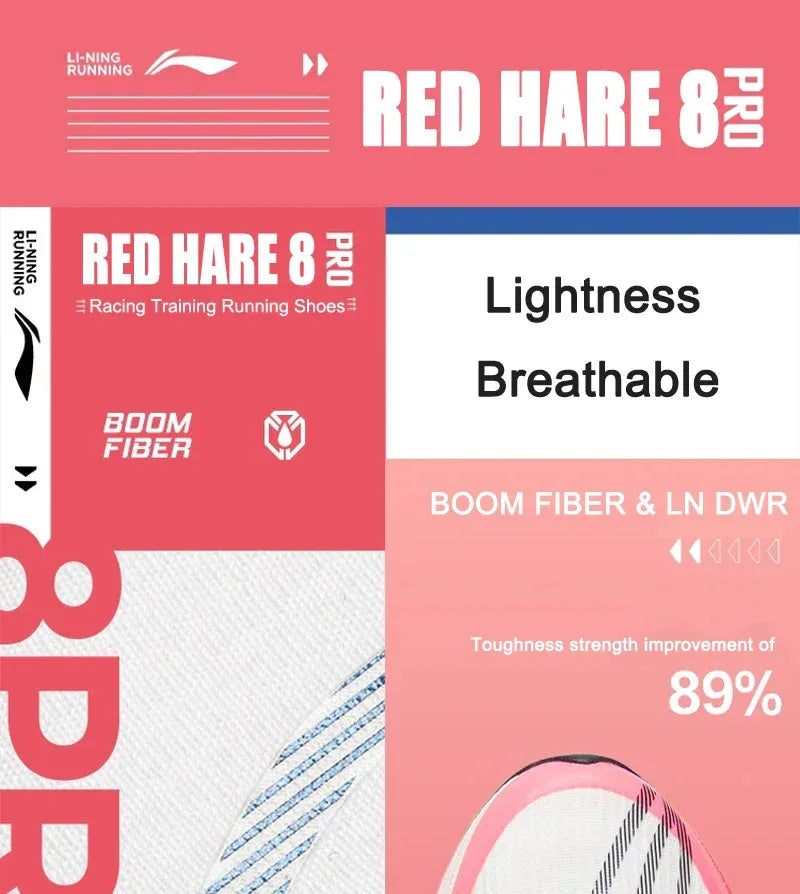 Li-Ning Men's RED HARE 8 PRO Running Shoes - ShopHub