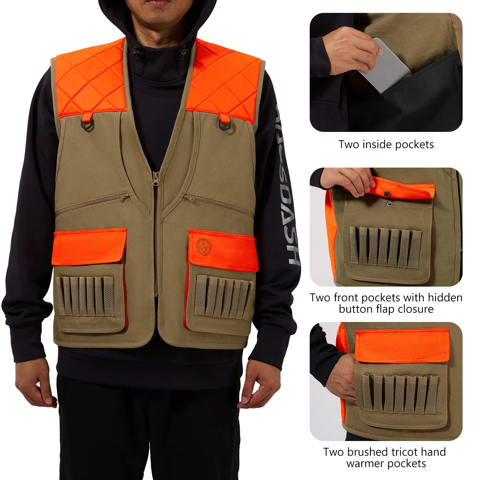 BASSDASH Unisex Hunting & Fishing Vest ShopHub