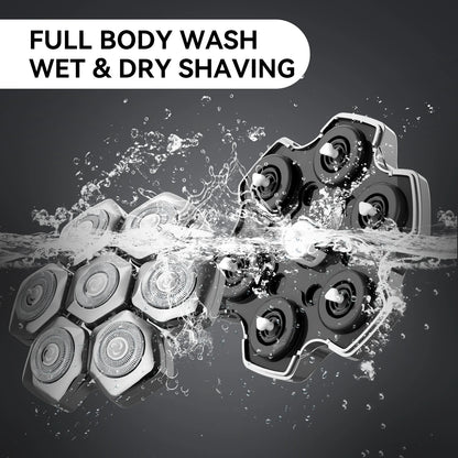 Kensen Razor Head Replacement for S18 5 in 1 Shaver Magntic Head