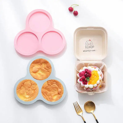 3 Cavity Silicone Egg Mold