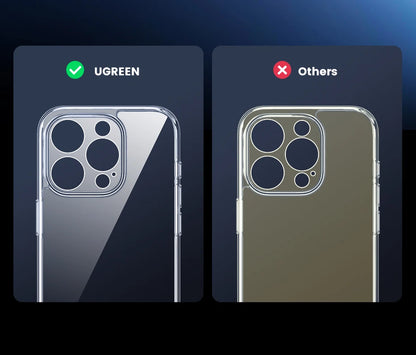 UGREEN Case for iPhone 17 16 15 14 Pro Max Shockproof Clear Case Transparent Cover for iPhone 15 Pro 16 Phone Protective Case