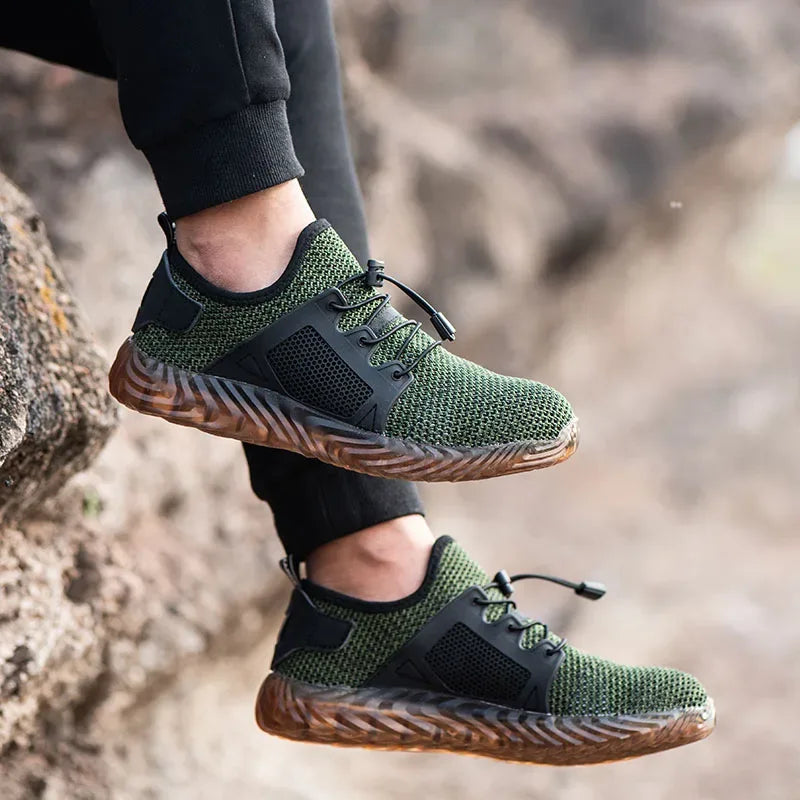 Kankeirr Men's Steel Toe Work Sneakers - ShopHub