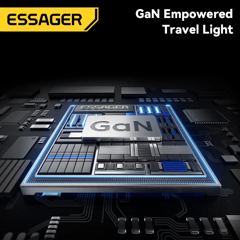 【NEW】Essager 3-in-1 Magnetic 65W GaN Charger and Wireless Power Bank - ShopHub