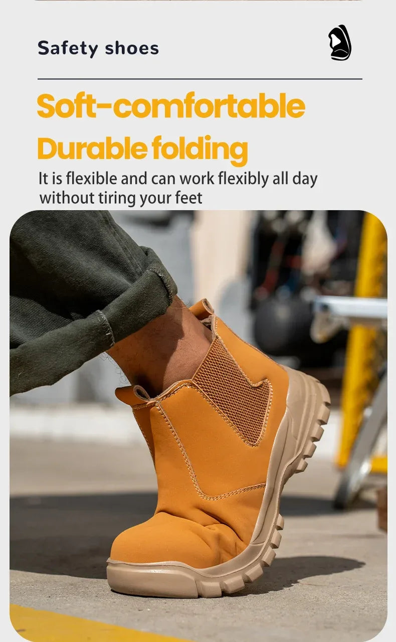 Kankeirr Men's Indestructible Work Boots - ShopHub