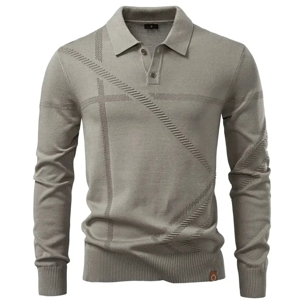 Autumn Winter Thermal Polo Shirts - ShopHub