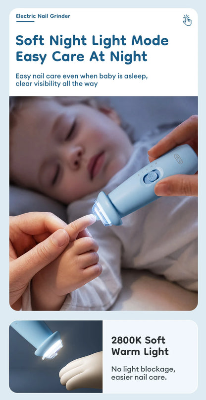 MAMIJOY Baby Electric Nail Trimmer