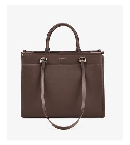 FOXER Luxury Large Capacity Tote Bag for Women