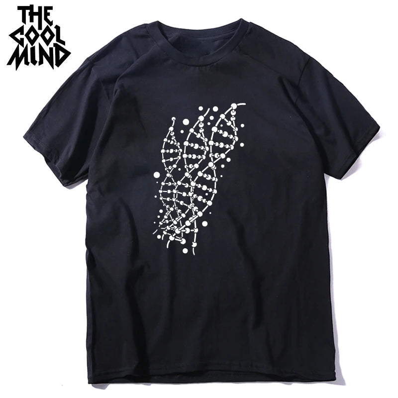 COOLMIND DNA Graphic Cotton T-Shirt | Men's Relaxed Style