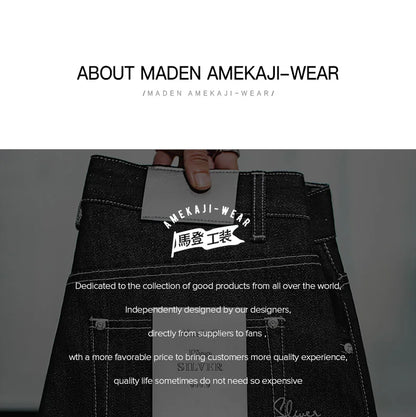 Maden Silver Denim Vintage Jeans