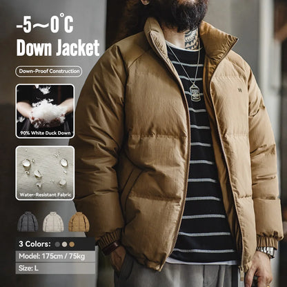 Maden White Duck Down Jacket